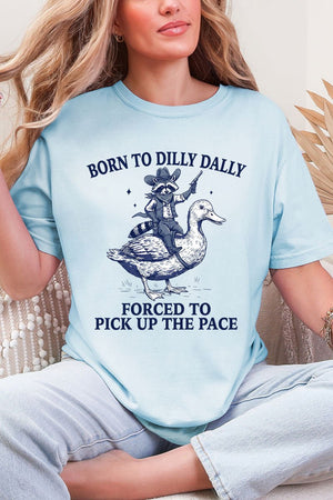 Forced To Pick Up the Pace Comfort Colors Adult Ring - Spun Cotton Tee - Wholesale Accessory Market