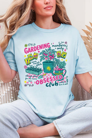 Gardening Club Comfort Colors Adult Ring - Spun Cotton Tee - Wholesale Accessory Market