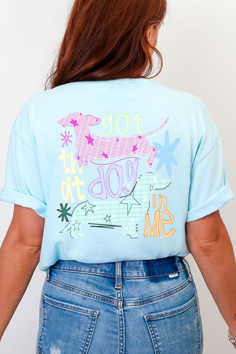 Got That Dog In Me Front & Back Comfort Colors Adult Ring-Spun Cotton Tee - Wholesale Accessory Market