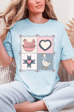 Heartfelt Goose Comfort Colors Adult Ring - Spun Cotton Tee - Wholesale Accessory Market