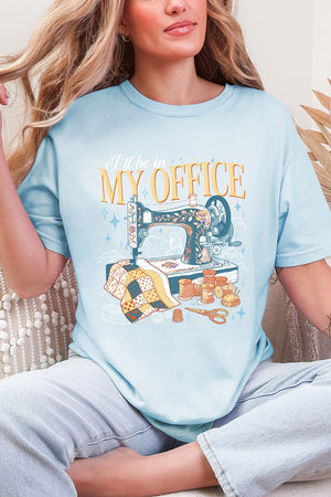 In My Office Sewing Comfort Colors Adult Ring-Spun Cotton Tee - Wholesale Accessory Market