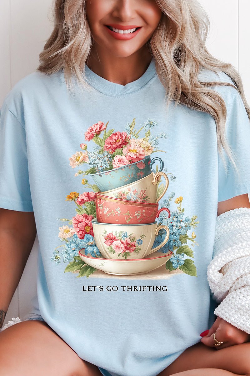 Let's Go Thrifting Comfort Colors Adult Ring-Spun Cotton Tee - Wholesale Accessory Market