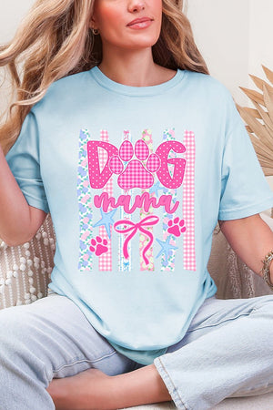 Pawfectly Pink Dog Mama Comfort Colors Adult Ring - Spun Cotton Tee - Wholesale Accessory Market