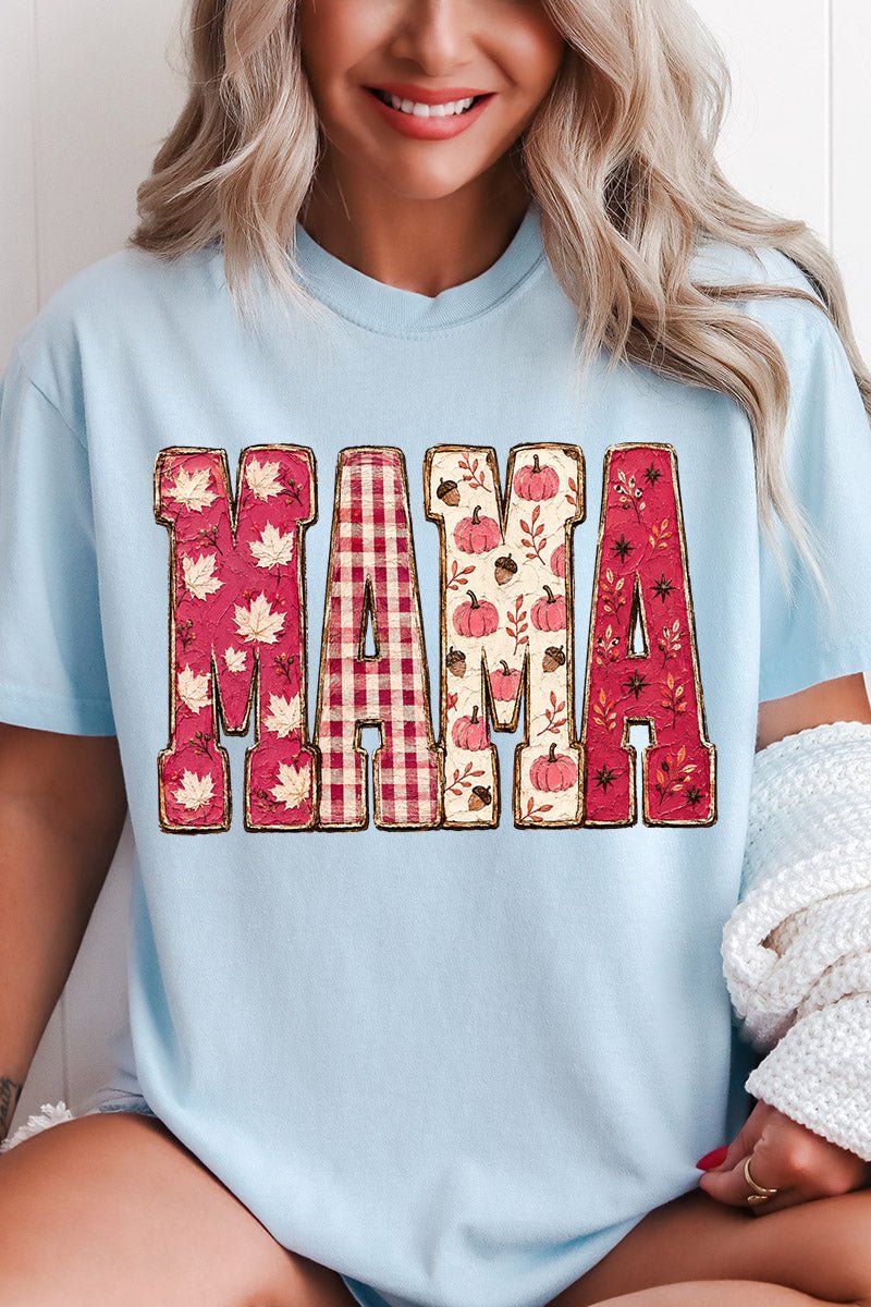 Pink Maplewood Mama Comfort Colors Adult Ring-Spun Cotton Tee - Wholesale Accessory Market