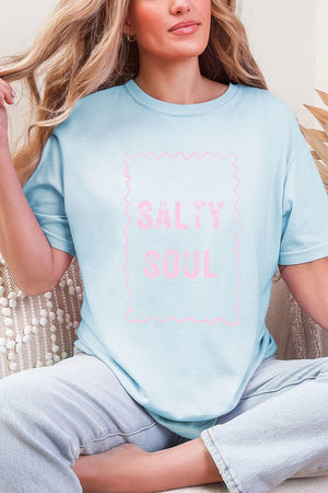 Pink Salty Soul Comfort Colors Adult Ring - Spun Cotton Tee - Wholesale Accessory Market