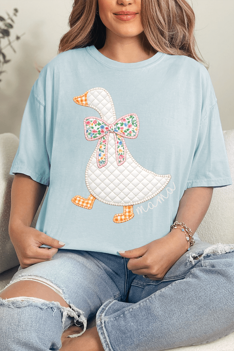 Quilted Meadow Mama Goose Comfort Colors Adult Ring-Spun Cotton Tee - Wholesale Accessory Market