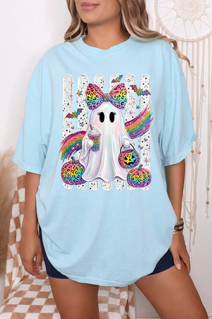 Rainbow Glam Ghost Comfort Colors Adult Ring-Spun Cotton Tee - Wholesale Accessory Market