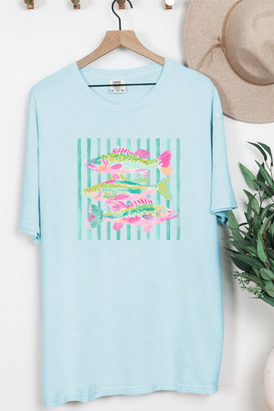 Reel Bright Comfort Colors Adult Ring - Spun Cotton Tee - Wholesale Accessory Market