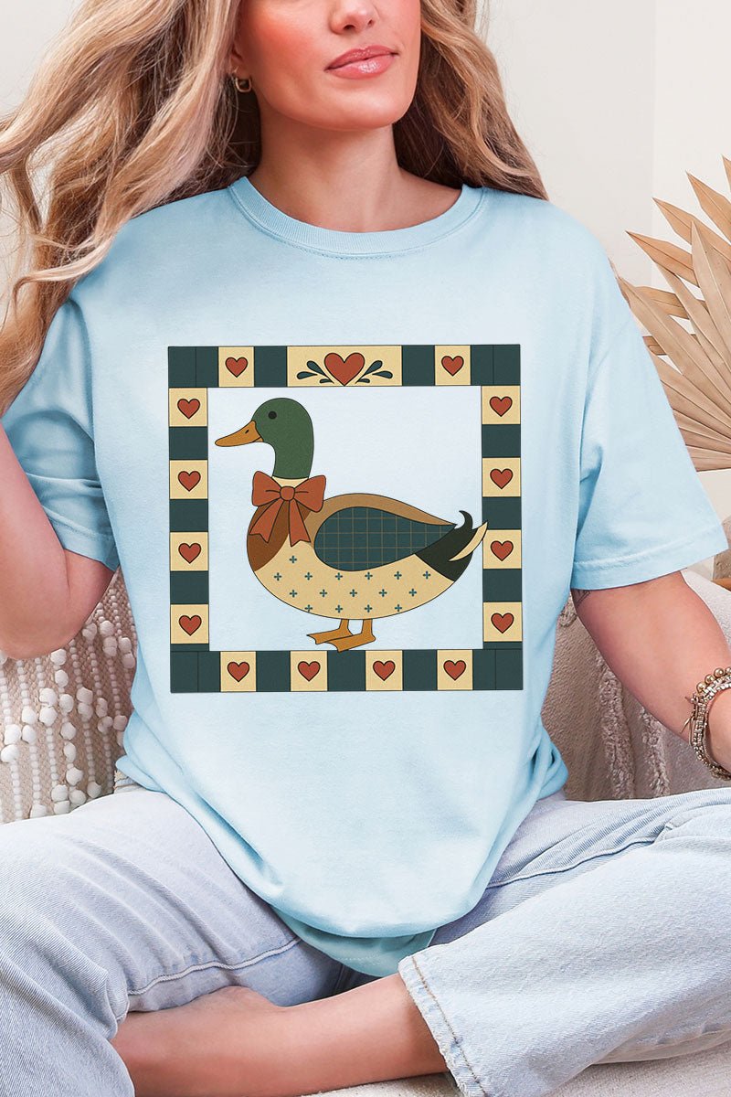 Sunday Mallard Comfort Colors Adult Ring - Spun Cotton Tee - Wholesale Accessory Market