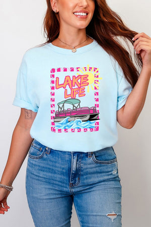 Sunny Lake Life Comfort Colors Adult Ring - Spun Cotton Tee - Wholesale Accessory Market