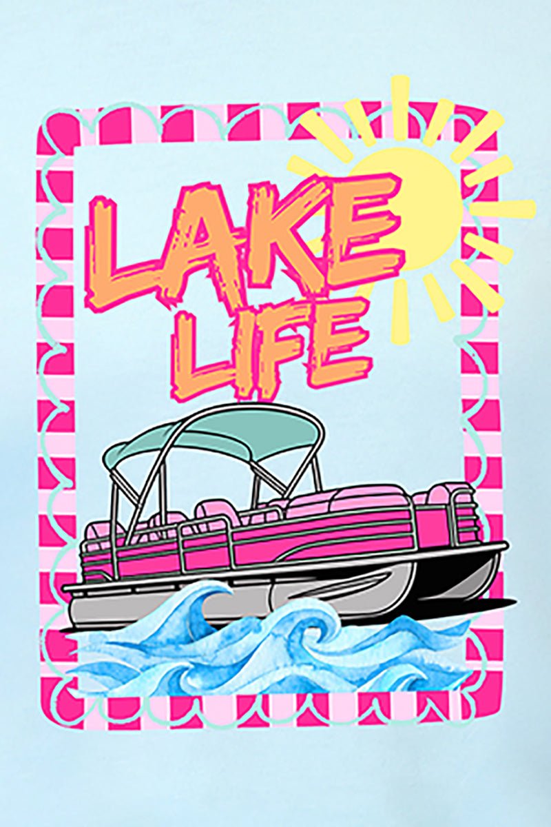Sunny Lake Life Comfort Colors Adult Ring - Spun Cotton Tee - Wholesale Accessory Market