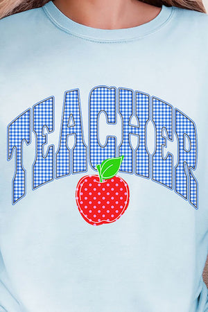 Sweet Apple Teacher Comfort Colors Adult Ring - Spun Cotton Tee - Wholesale Accessory Market