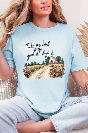 Take Me Back Comfort Colors Adult Ring-Spun Cotton Tee - Wholesale Accessory Market