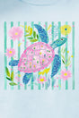 Turtle Coastal Garden Comfort Colors Adult Ring - Spun Cotton Tee - Wholesale Accessory Market