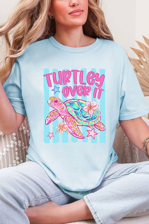 Turtley Over It Comfort Colors Adult Ring - Spun Cotton Tee - Wholesale Accessory Market
