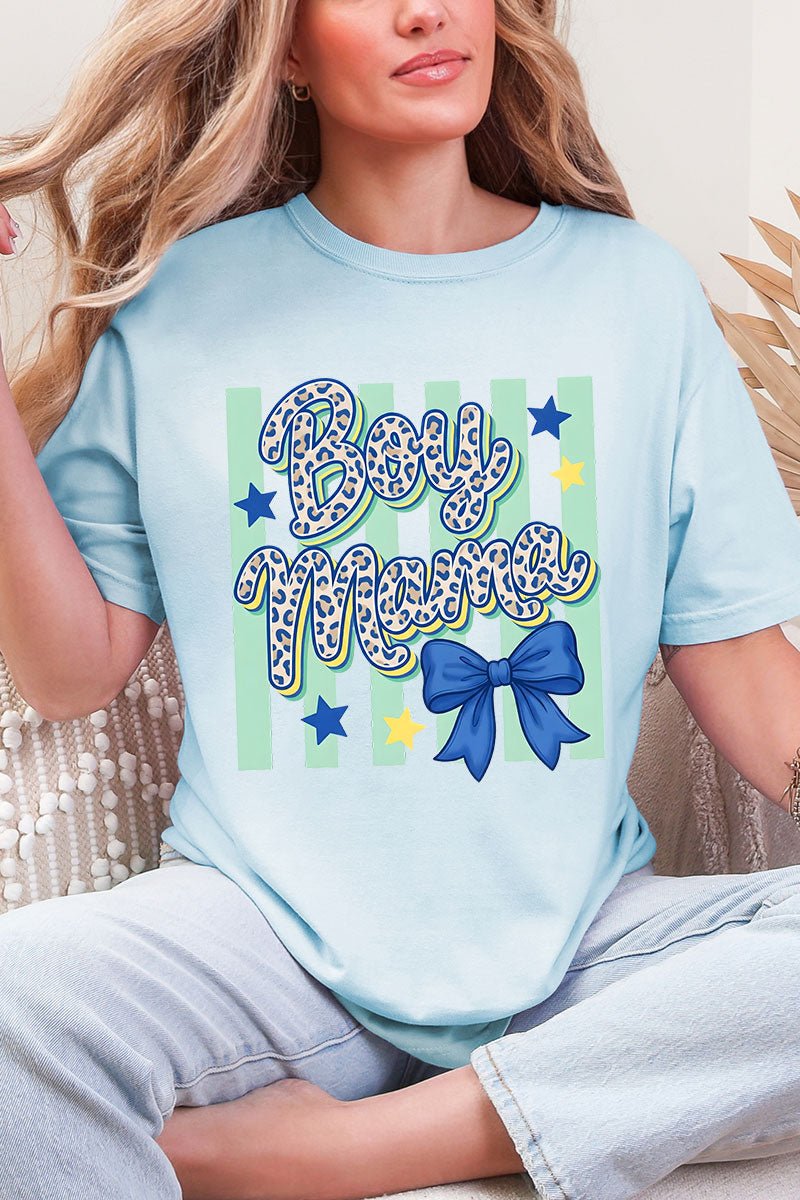 Wild Ones Boy Mama Comfort Colors Adult Ring-Spun Cotton Tee - Wholesale Accessory Market