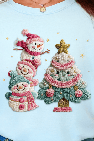 Yarnin' For Christmas Faux Yarn Comfort Colors Adult Ring - Spun Cotton Tee - Wholesale Accessory Market