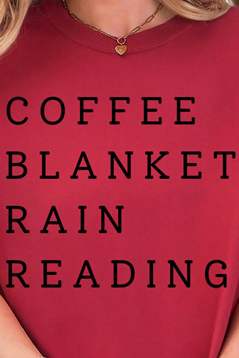 Rainy Day Reading Comfort Colors Adult Ring-Spun Cotton Tee - Wholesale Accessory Market