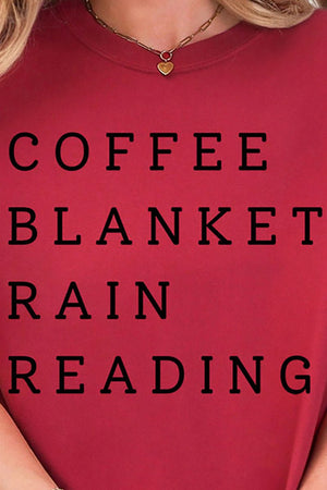 Rainy Day Reading Comfort Colors Adult Ring-Spun Cotton Tee - Wholesale Accessory Market