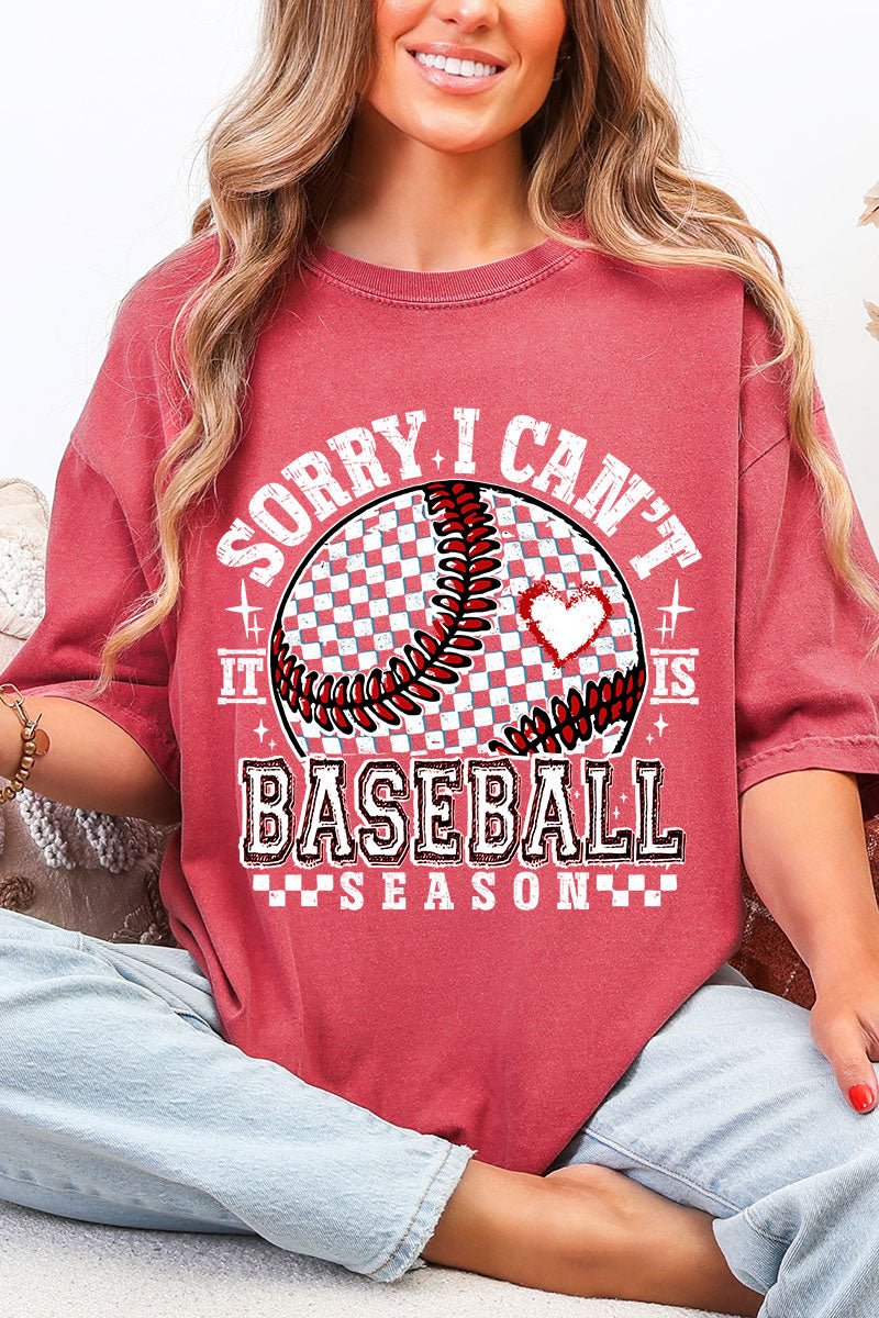 Baseball Over Everything Comfort Colors Adult Ring - Spun Cotton Tee - Wholesale Accessory Market