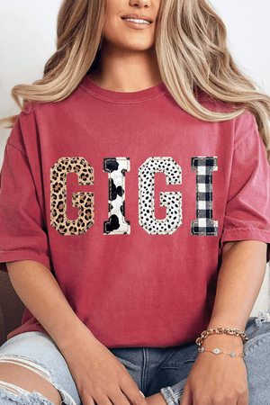 Pattern Play Gigi Comfort Colors Adult Ring-Spun Cotton Tee - Wholesale Accessory Market