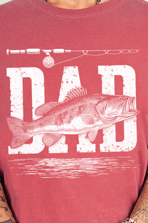 Reel Great Dad Comfort Colors Adult Ring - Spun Cotton Tee - Wholesale Accessory Market