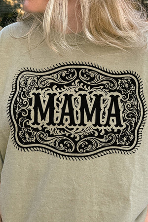 Belt Buckle Mama Comfort Colors Adult Ring - Spun Cotton Tee - Wholesale Accessory Market