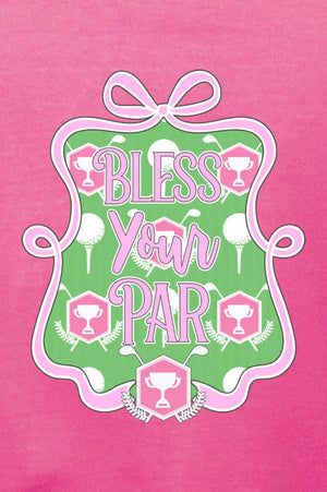 Bless Your Par Front & Back Comfort Colors Adult Ring - Spun Cotton Tee - Wholesale Accessory Market