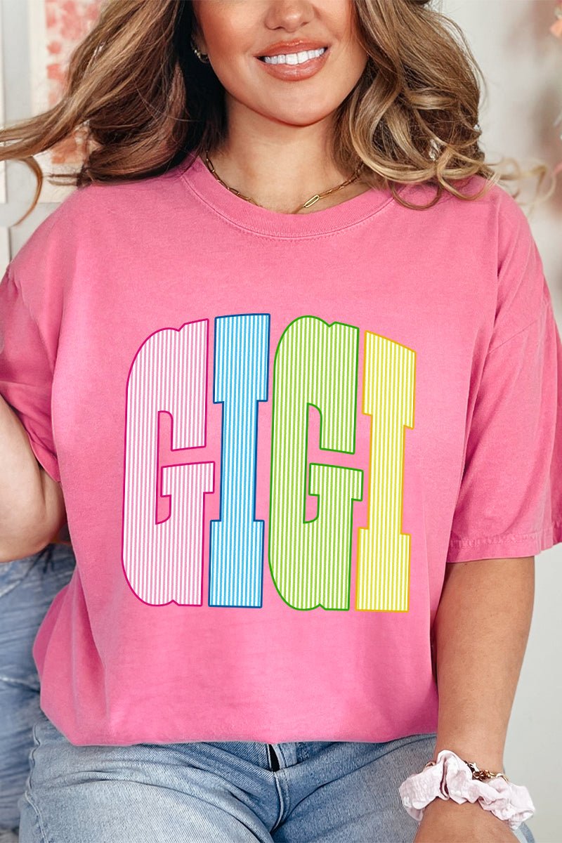 Color Me Loved Gigi Comfort Colors Adult Ring-Spun Cotton Tee - Wholesale Accessory Market