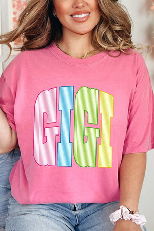 Color Me Loved Gigi Comfort Colors Adult Ring-Spun Cotton Tee - Wholesale Accessory Market