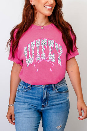 English Rose Wifey Comfort Colors Adult Ring-Spun Cotton Tee - Wholesale Accessory Market