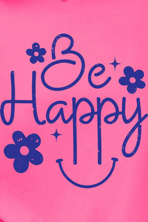 Flower Be Happy Comfort Colors Adult Ring - Spun Cotton Tee - Wholesale Accessory Market
