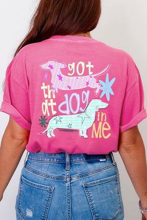 Got That Dog In Me Front & Back Comfort Colors Adult Ring-Spun Cotton Tee - Wholesale Accessory Market