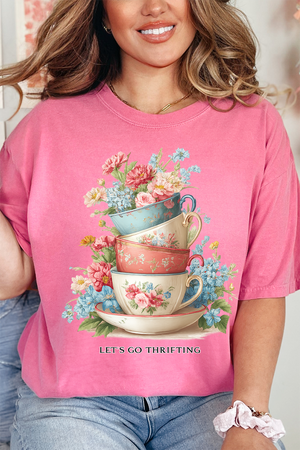 Let's Go Thrifting Comfort Colors Adult Ring-Spun Cotton Tee - Wholesale Accessory Market