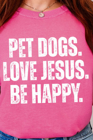 Pet Dogs Comfort Colors Adult Ring - Spun Cotton Tee - Wholesale Accessory Market