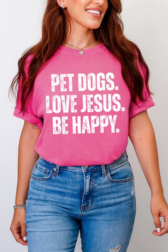 Pet Dogs Comfort Colors Adult Ring - Spun Cotton Tee - Wholesale Accessory Market