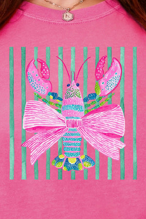 Pink Lobster Club Comfort Colors Adult Ring - Spun Cotton Tee - Wholesale Accessory Market