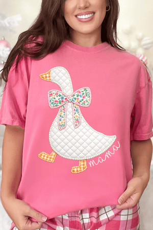 Quilted Meadow Mama Goose Comfort Colors Adult Ring-Spun Cotton Tee - Wholesale Accessory Market