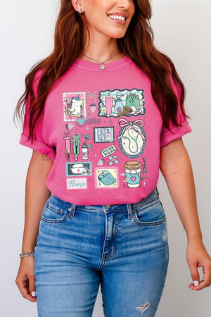 Scrubs Club Comfort Colors Adult Ring - Spun Cotton Tee - Wholesale Accessory Market