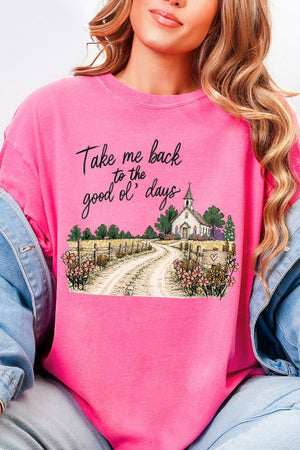 Take Me Back Comfort Colors Adult Ring-Spun Cotton Tee - Wholesale Accessory Market