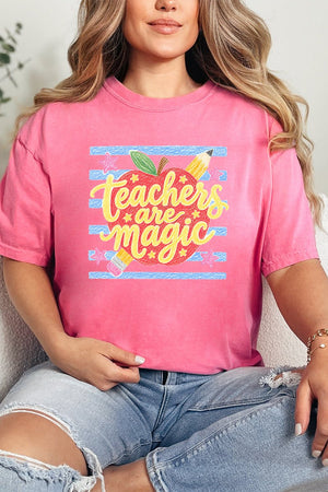 Teachers Are Magic Sketch Comfort Colors Adult Ring-Spun Cotton Tee - Wholesale Accessory Market