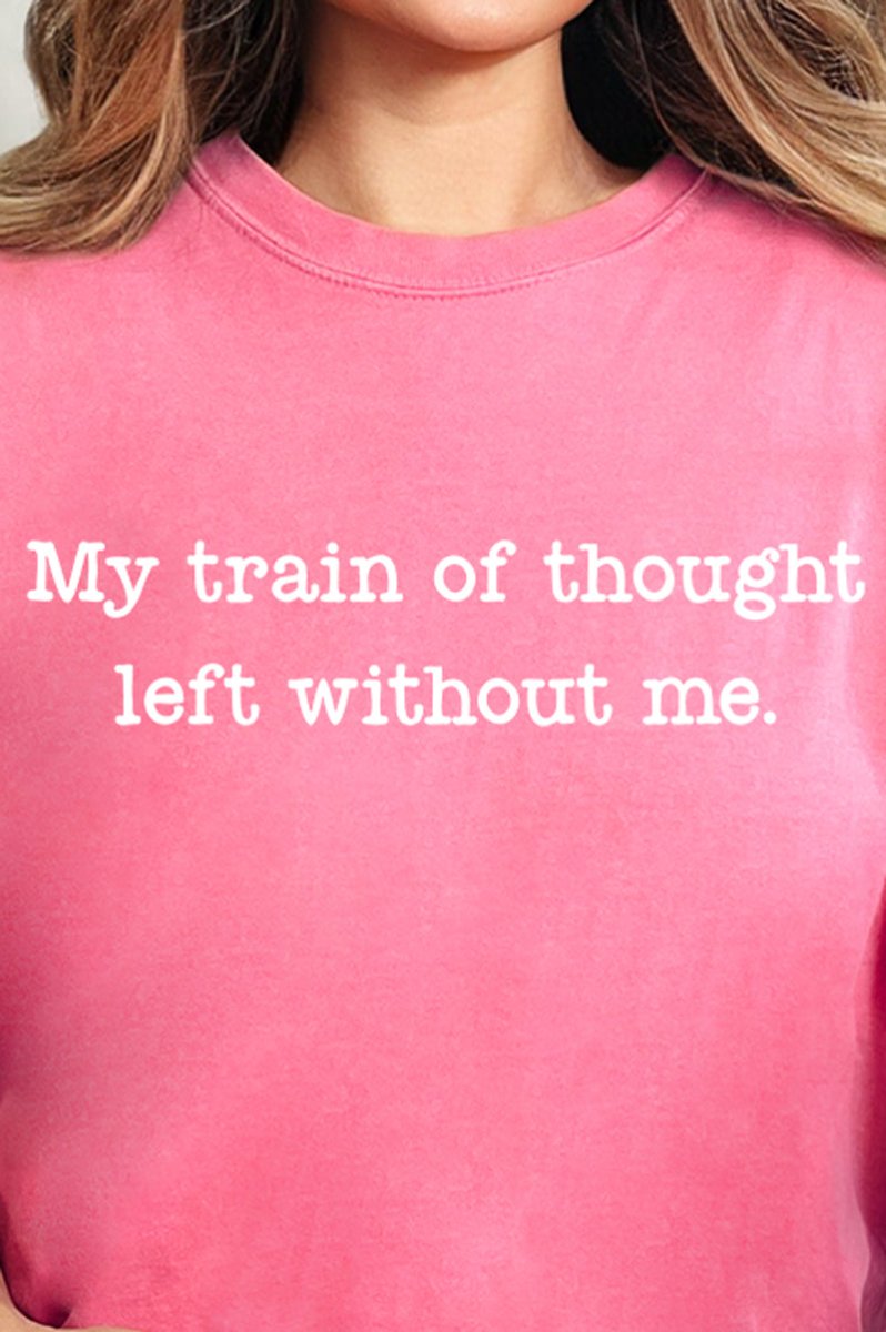 Train Of Thought Comfort Colors Adult Ring-Spun Cotton Tee - Wholesale Accessory Market