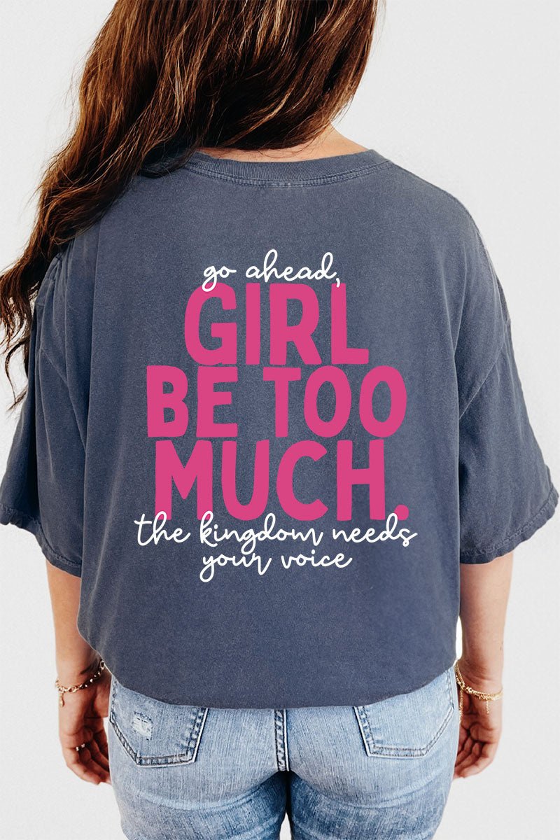 Esther Go Ahead Girl Full Front & Back Design Comfort Colors Adult Ring-Spun Cotton Tee - Wholesale Accessory Market