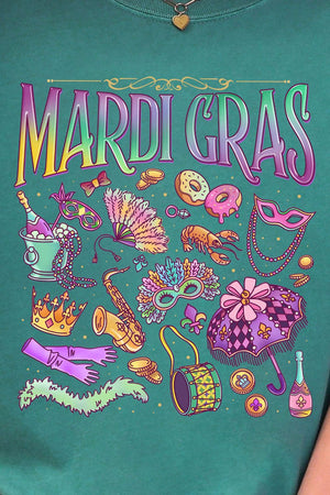 Beads, Bows, and Bourbon St Comfort Colors Adult Ring - Spun Cotton Tee - Wholesale Accessory Market