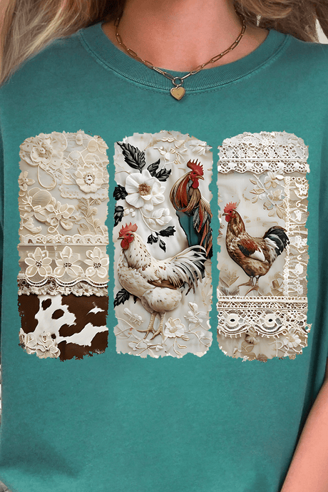 Chic 'n Lace Comfort Colors Adult Ring - Spun Cotton Tee - Wholesale Accessory Market