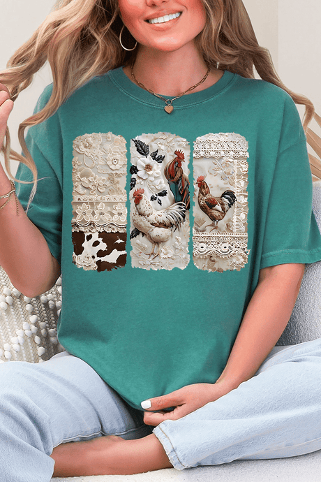 Chic 'n Lace Comfort Colors Adult Ring - Spun Cotton Tee - Wholesale Accessory Market