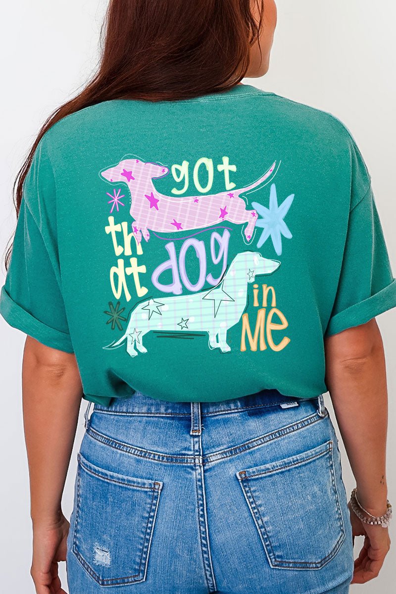 Got That Dog In Me Front & Back Comfort Colors Adult Ring-Spun Cotton Tee - Wholesale Accessory Market