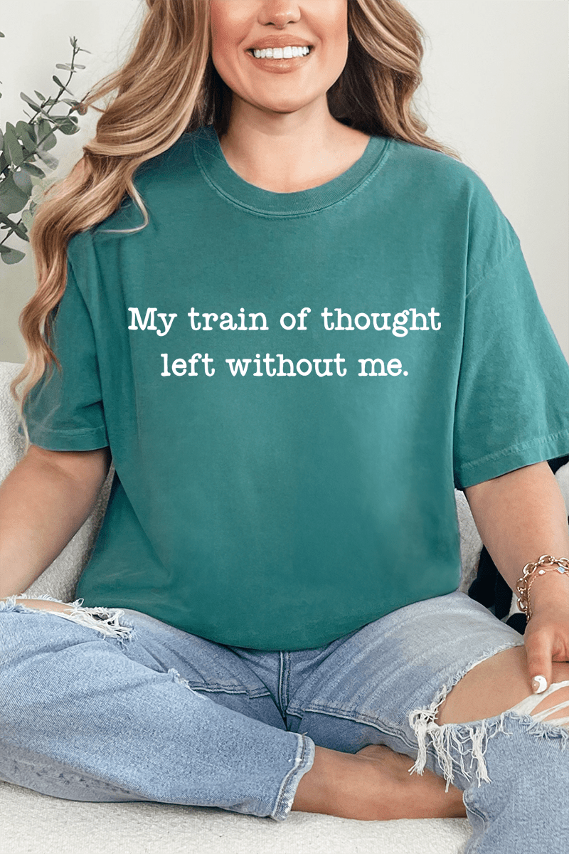 Train Of Thought Comfort Colors Adult Ring-Spun Cotton Tee - Wholesale Accessory Market