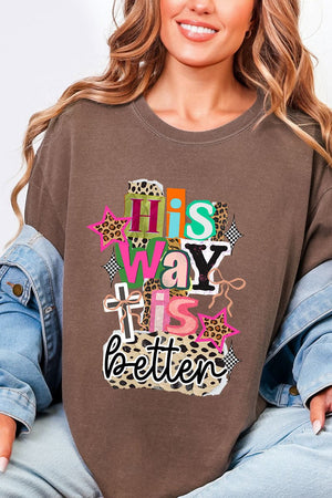 Bold His Way Is Better Comfort Colors Adult Ring - Spun Cotton Tee - Wholesale Accessory Market