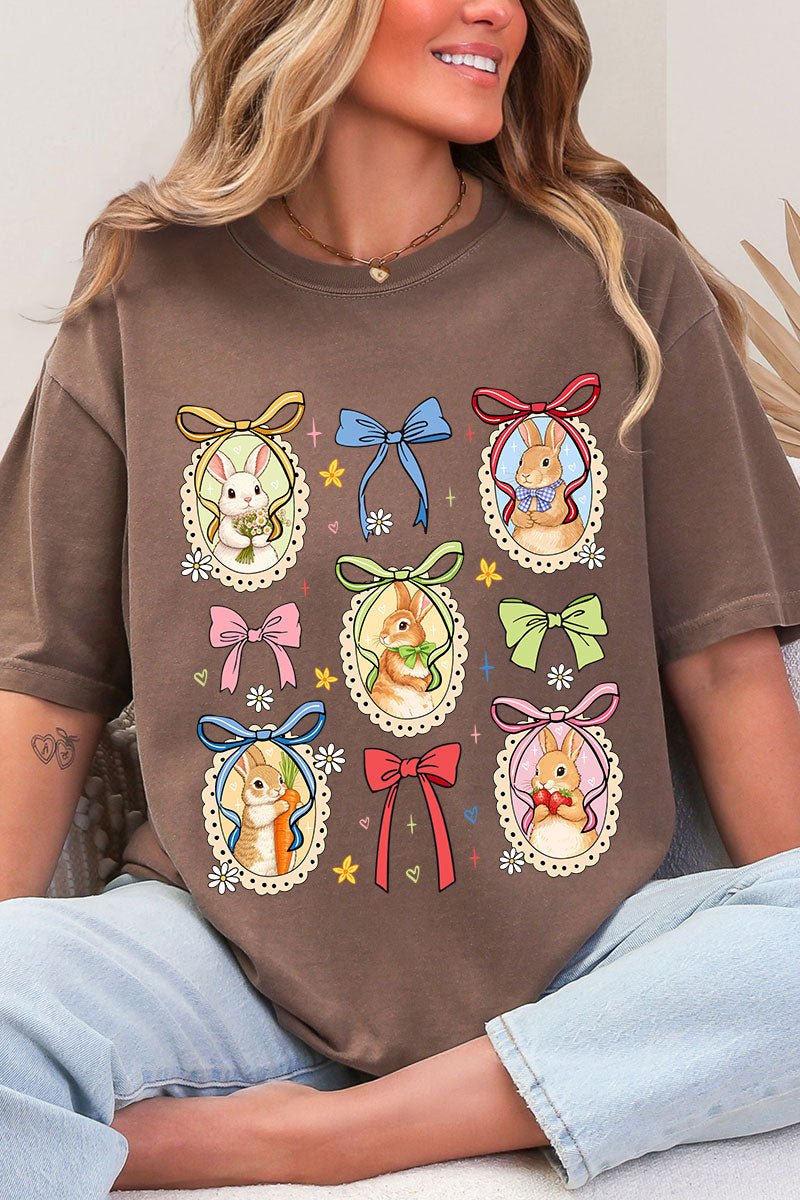 Bunny Meadow Comfort Colors Adult Ring - Spun Cotton Tee - Wholesale Accessory Market